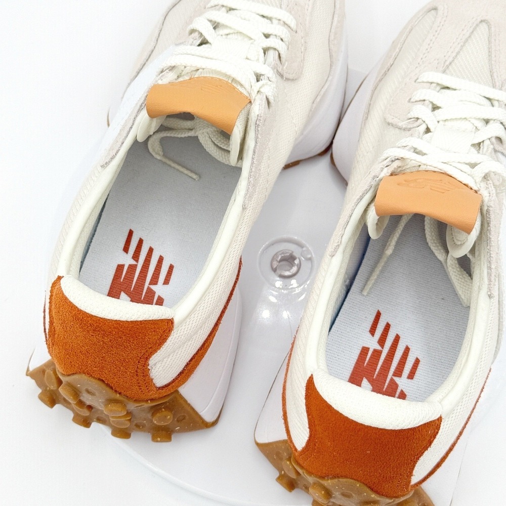 New Balance 327 Lifestyle Sneakers Size 7 Women White Brown WS327RA - NEW - Picture 7 of 10